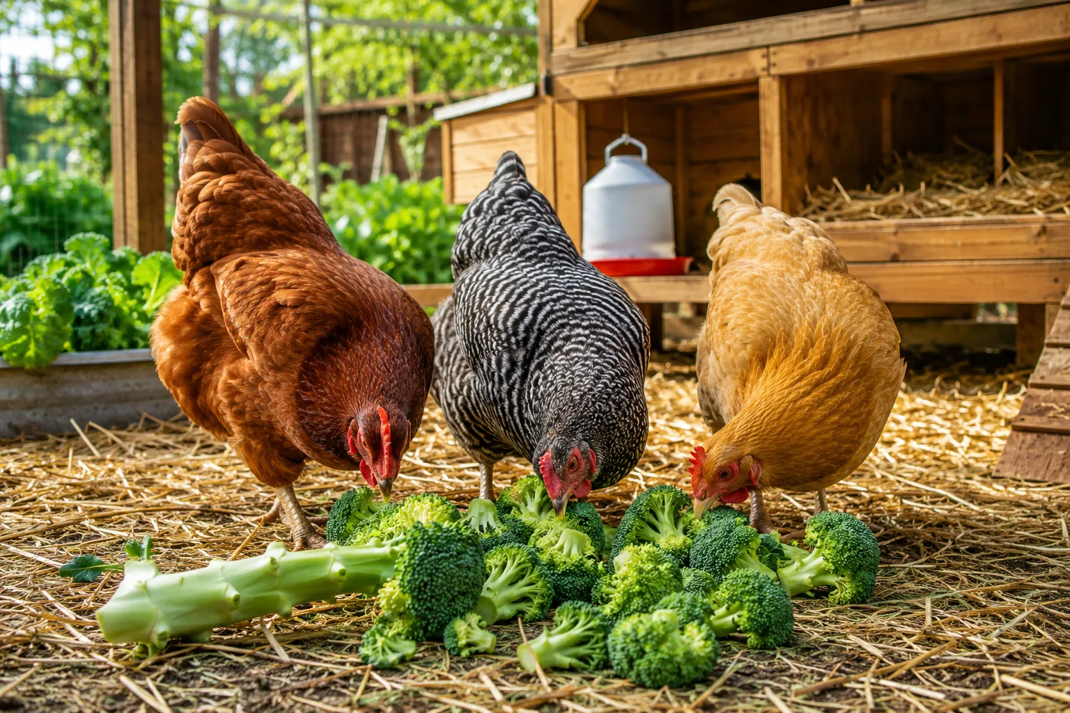 Can Chickens Eat Broccoli?