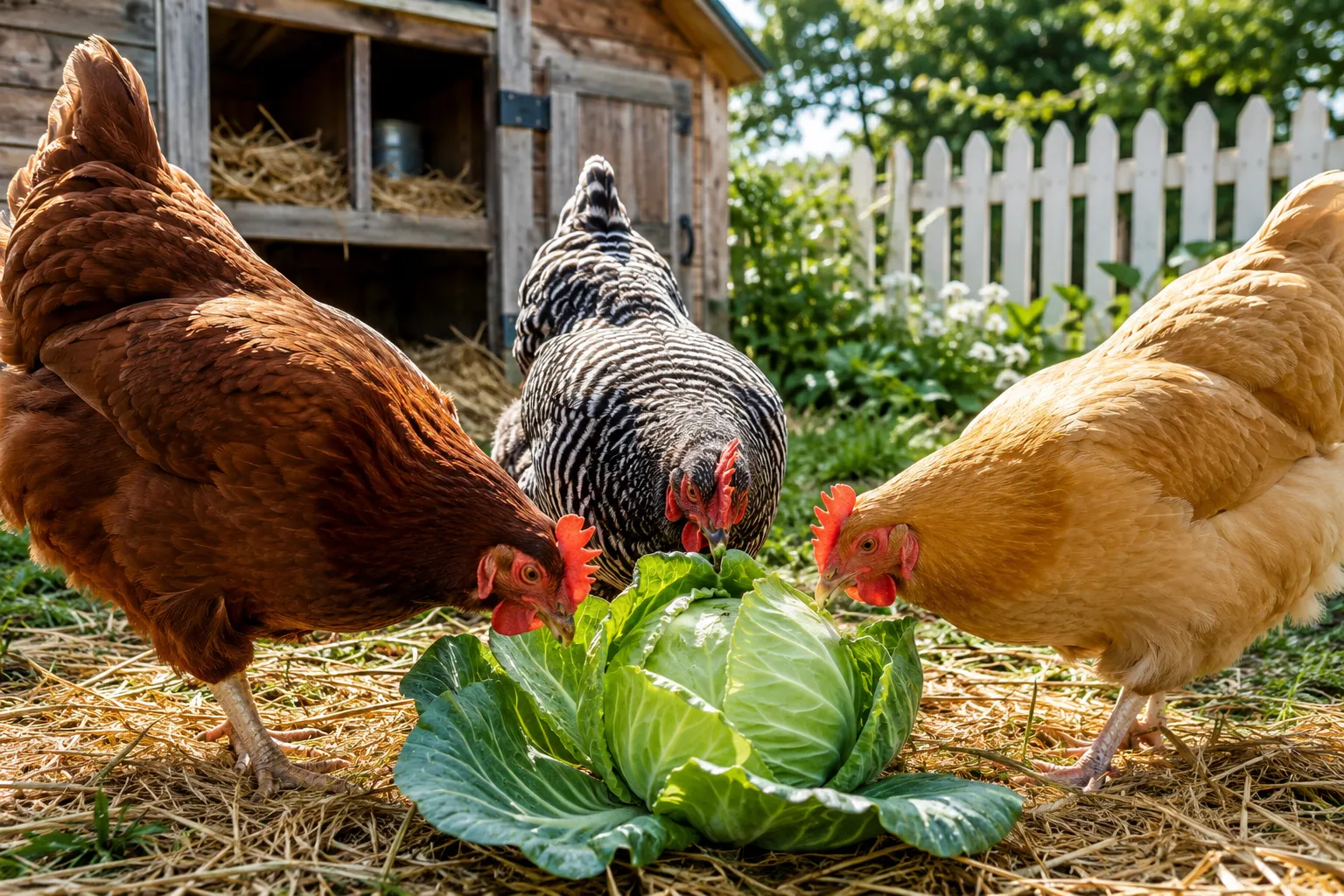 Can Chickens Eat Cabbage?