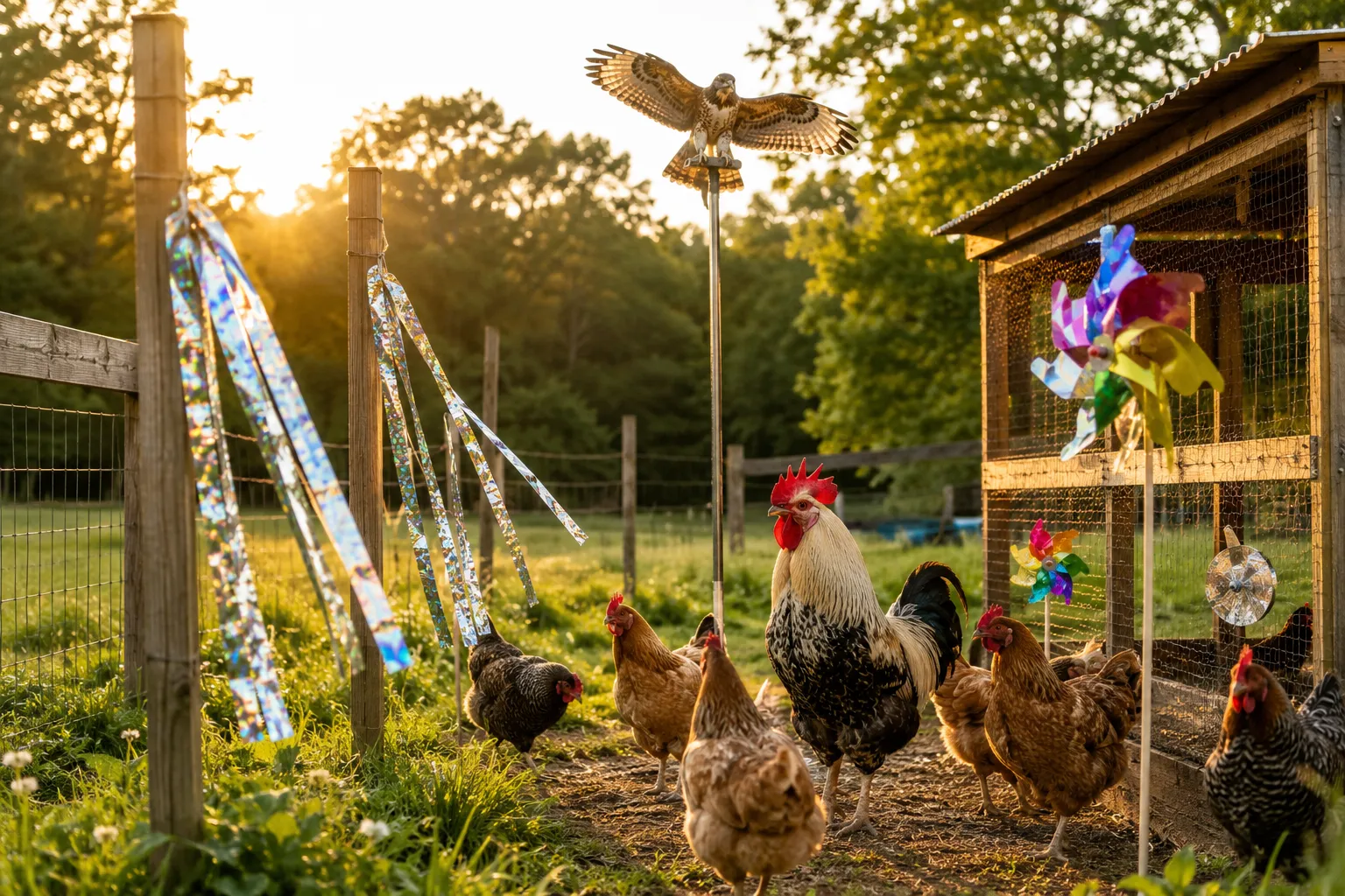 Do Chicken Runs Need to Be Covered to Keep Hawks Out