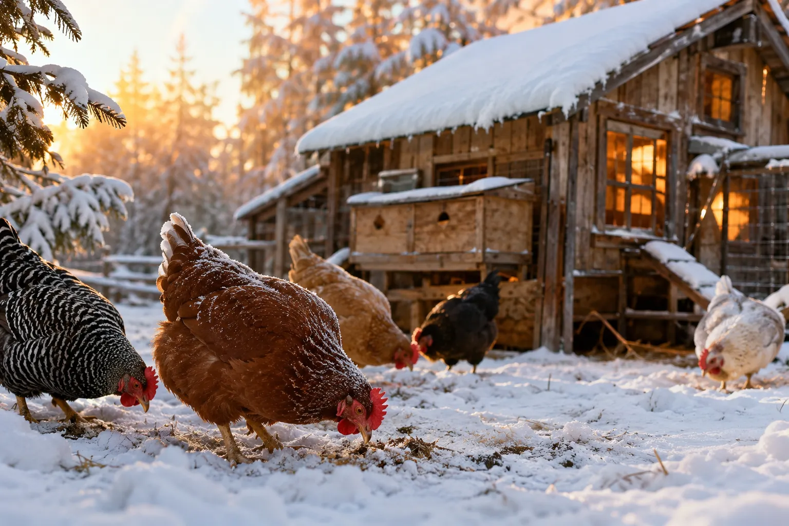How Cold Is Too Cold for Chickens?