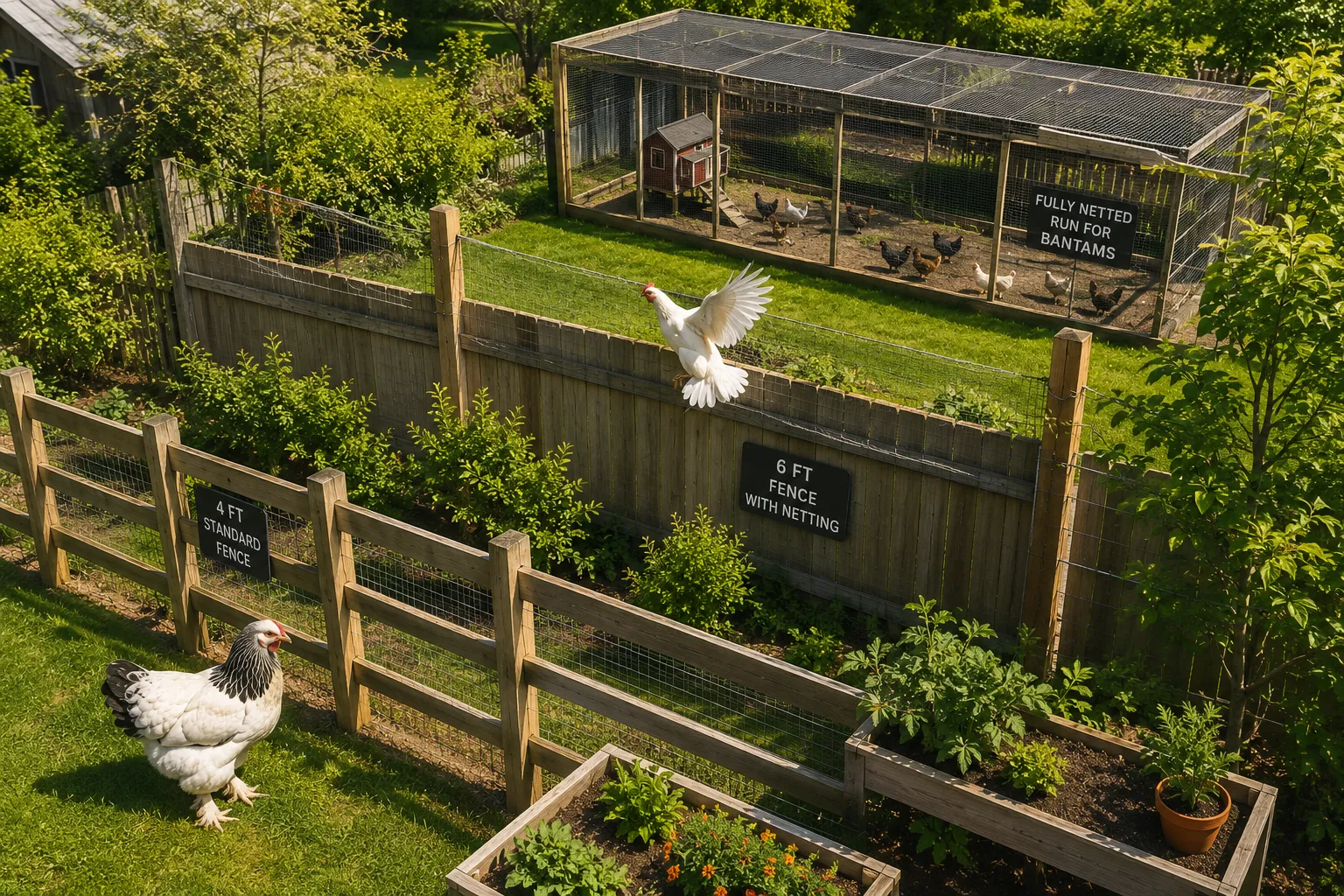How High Can Chickens Actually Fly?