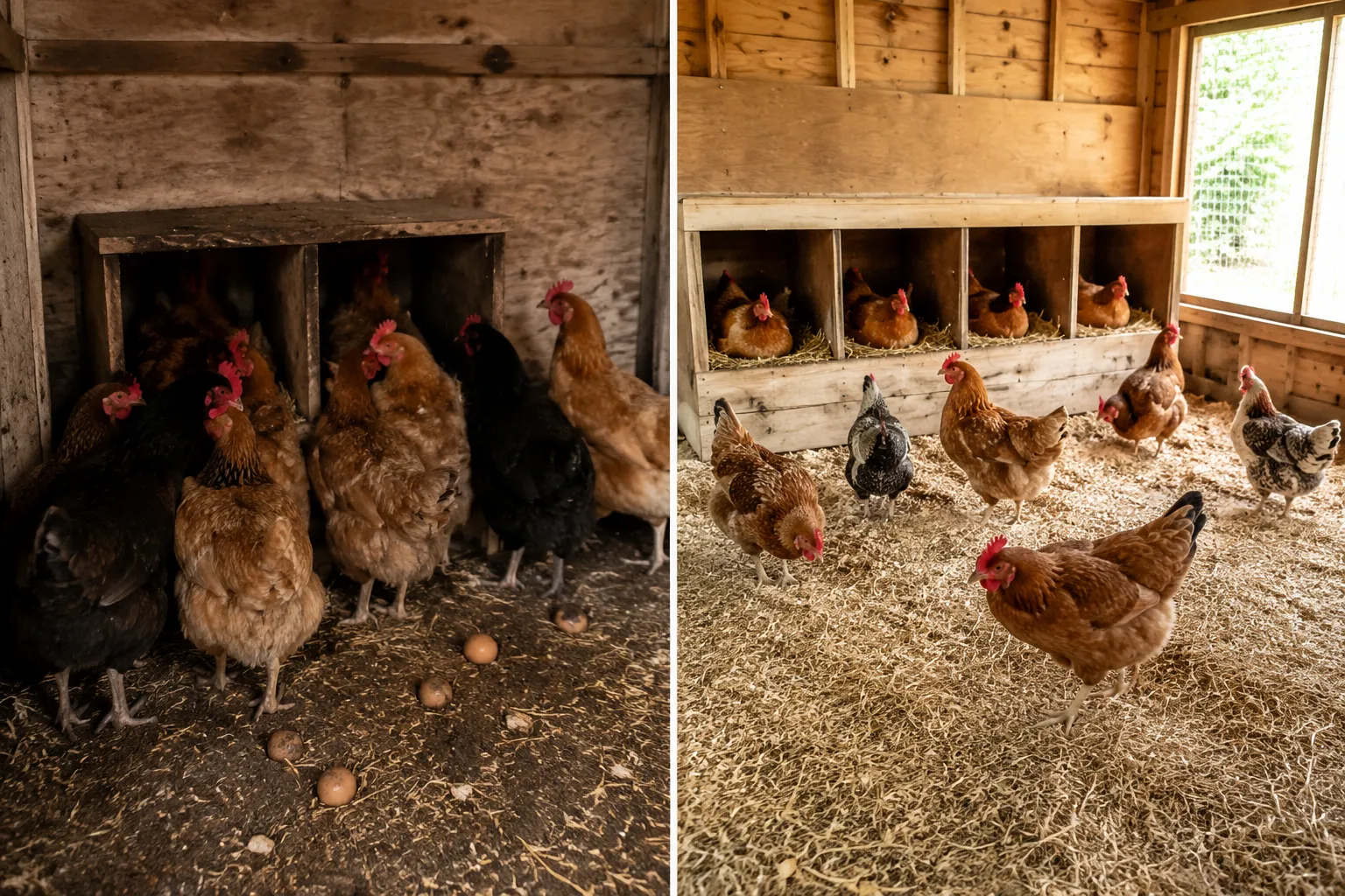 How Many Nesting Boxes Do I Need for 6 Chickens?