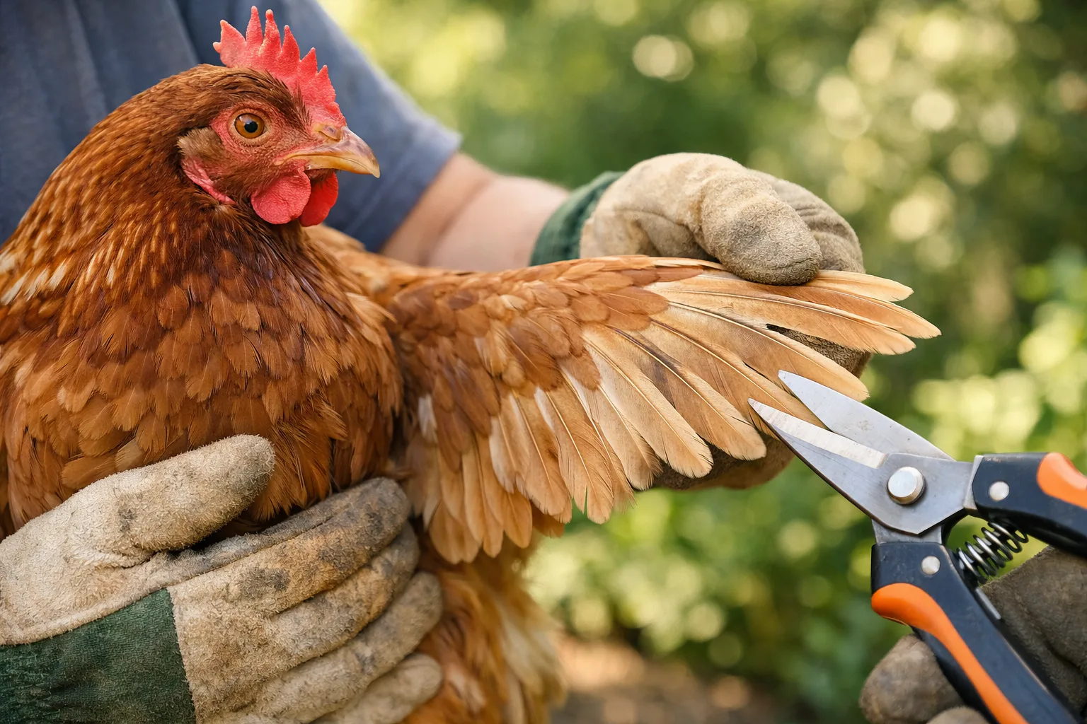 How to Clip Chicken Wings Safely