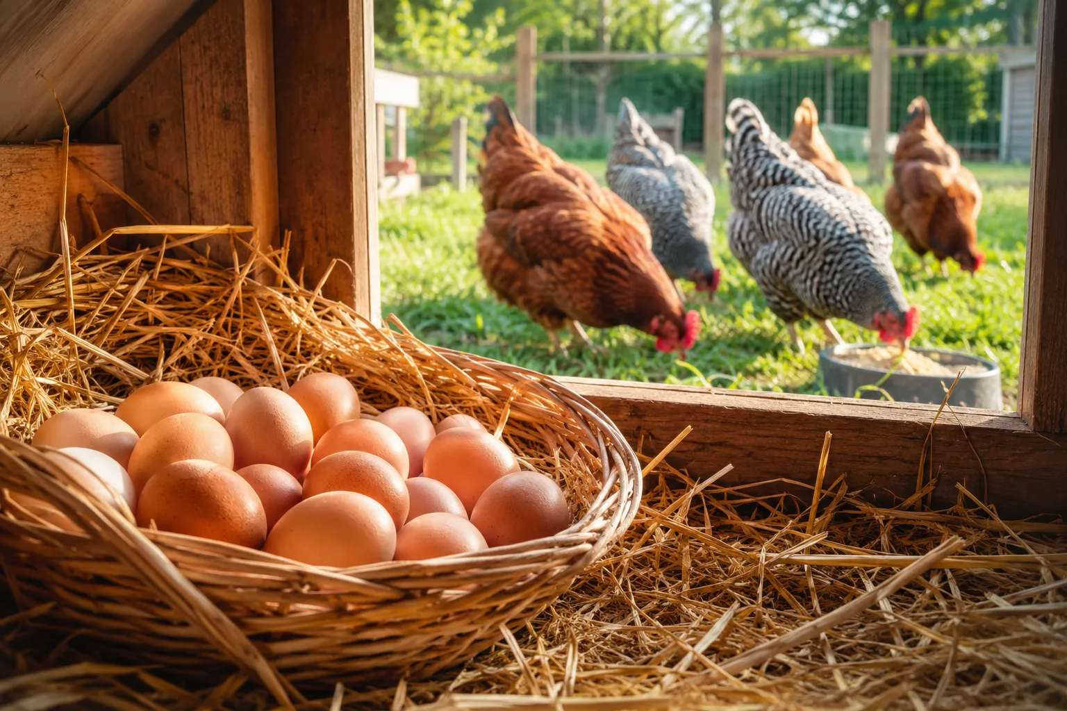 How to Stop Chickens From Eating Their Own Eggs