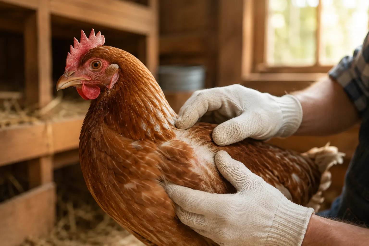 How to Tell If a Chicken Has Mites or Lice