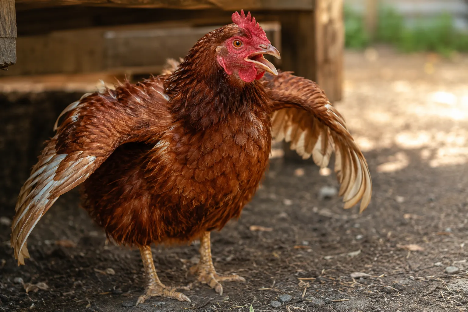 Signs of Heat Stress in Chickens
