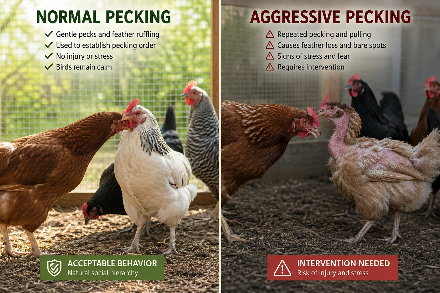 What Does Pecking Order Mean in Chickens?