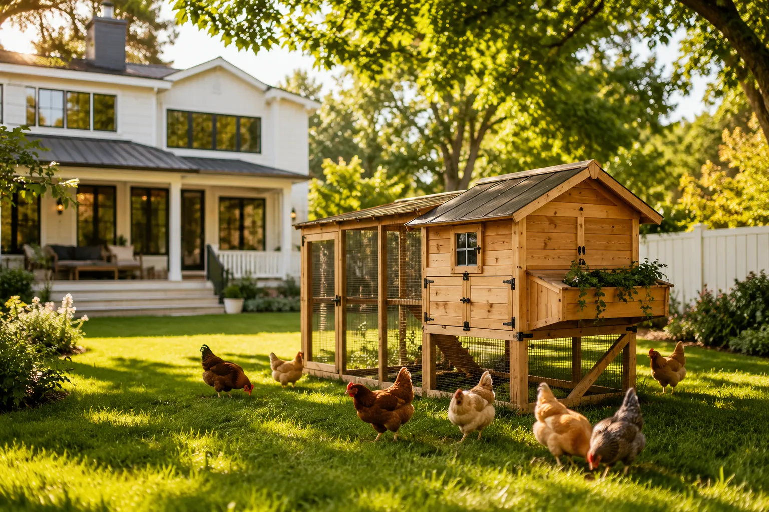 Where Should You Put a Chicken Coop in Your Yard?