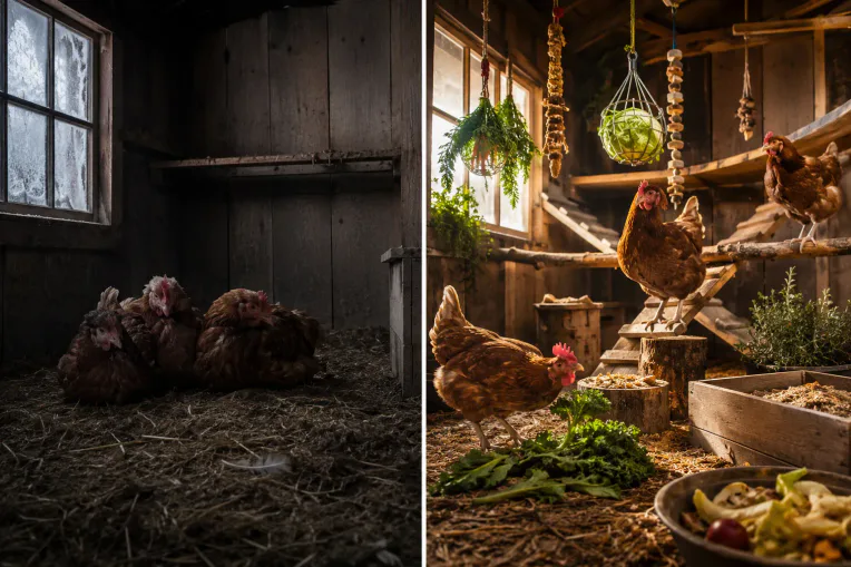 What Are Signs That Chickens Are Bored?