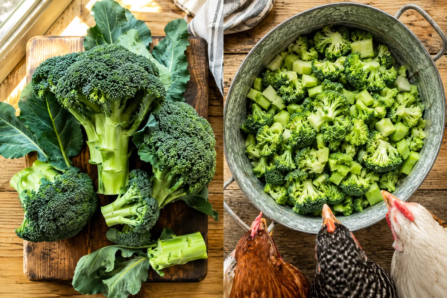 Can Baby Chicks Eat Broccoli?